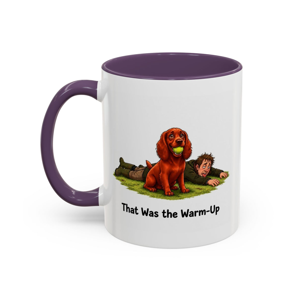 Warm-Up Mug - Cocker Spaniel - Red - Man