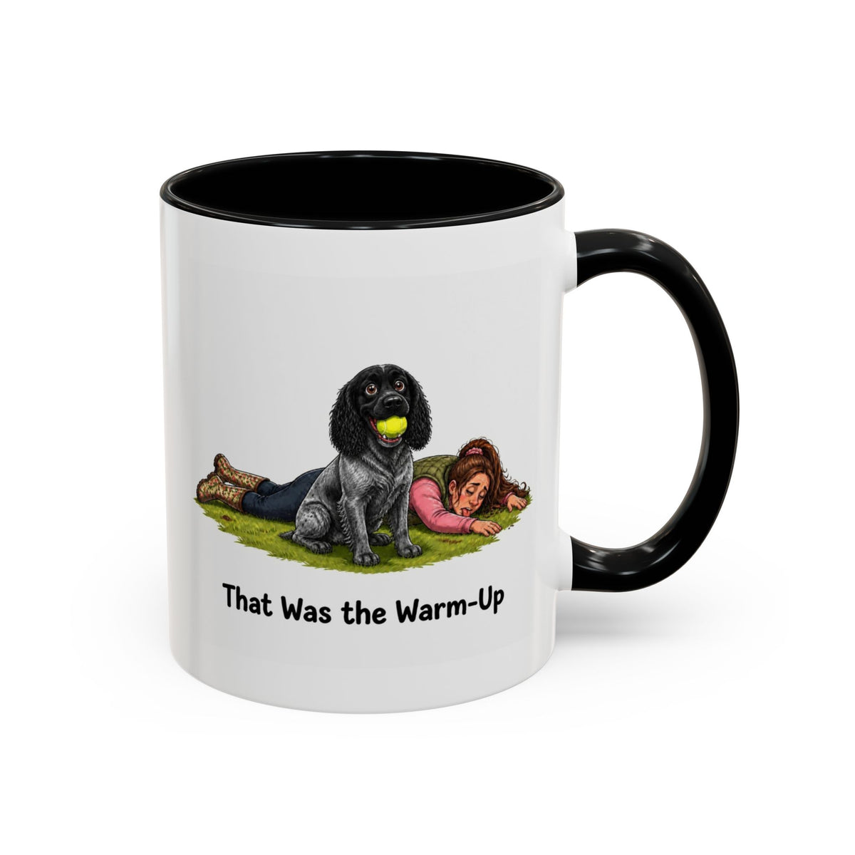 Warm-Up Mug - Cocker Spaniel - Blue Roan - Woman