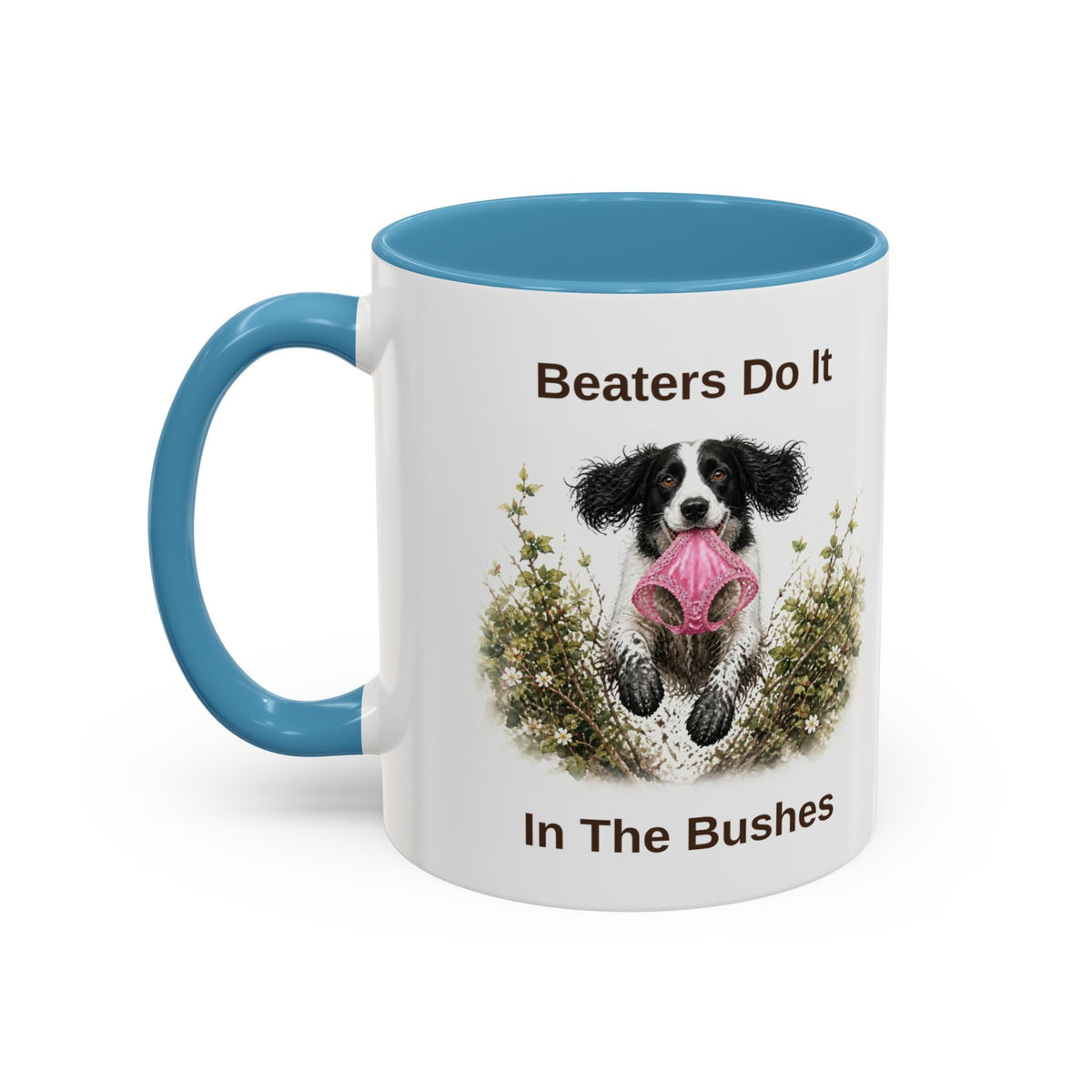 Beaters Mug - Springer Spaniel - Black & White