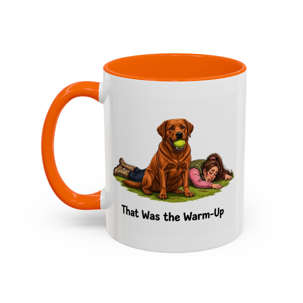 Warm-Up Mug - Labrador - Fox Red - Woman