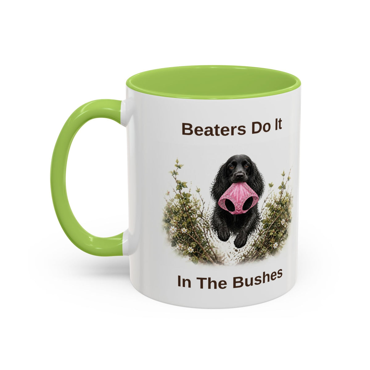 Beaters Mug - Cocker Spaniel - Black