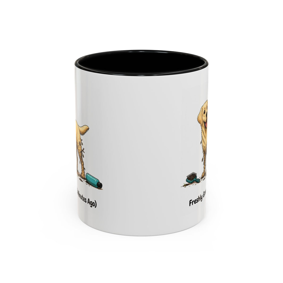 Freshly Groomed Mug - Labrador - Yellow