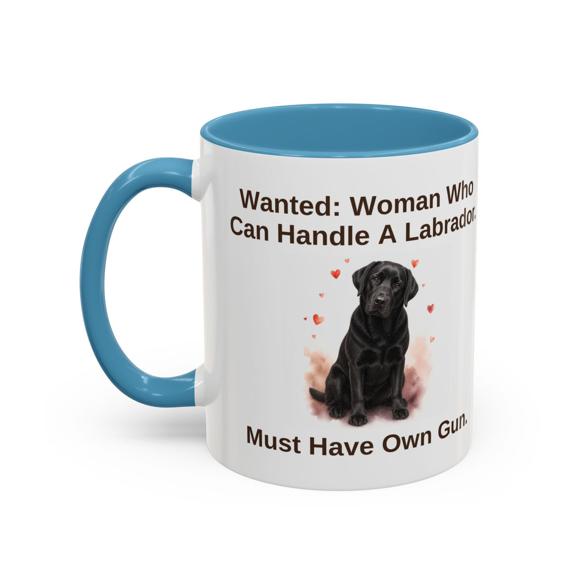 Wanted Mug - Labrador - Black - Woman