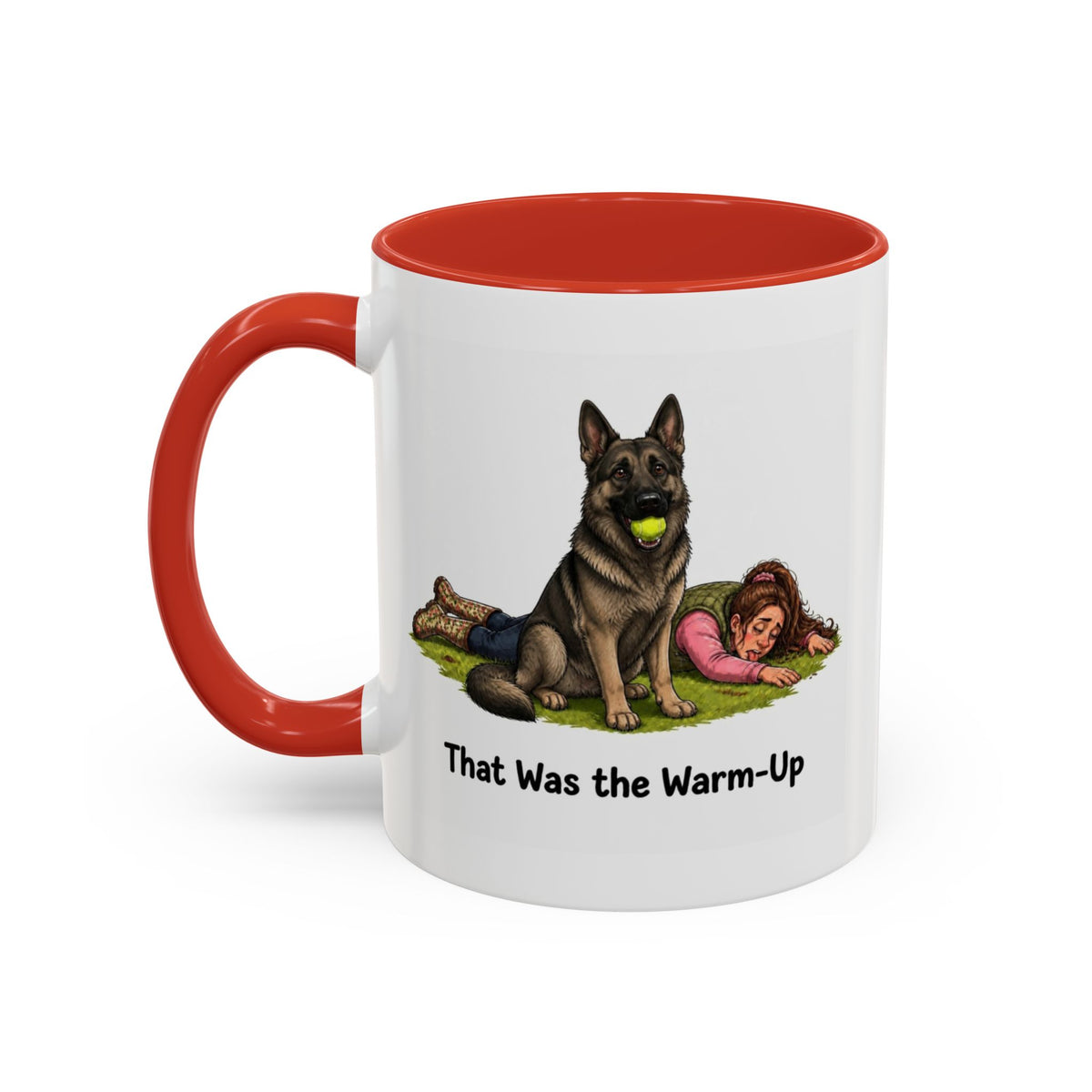 Warm-Up Mug - German Shepherd - Sable - Woman