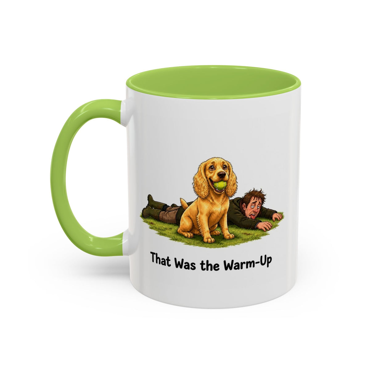 Warm-Up Mug - Cocker Spaniel - Yellow (Golden) - Man