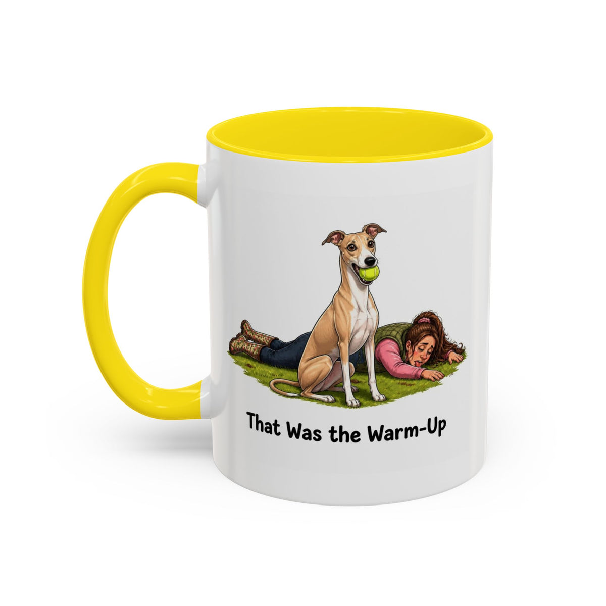 Warm-Up Mug - Whippet - Fawn - Woman