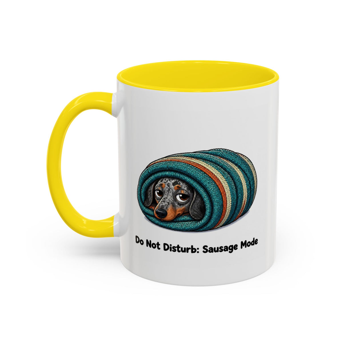 Sausage Mode Mug - Dachshund - Dapple