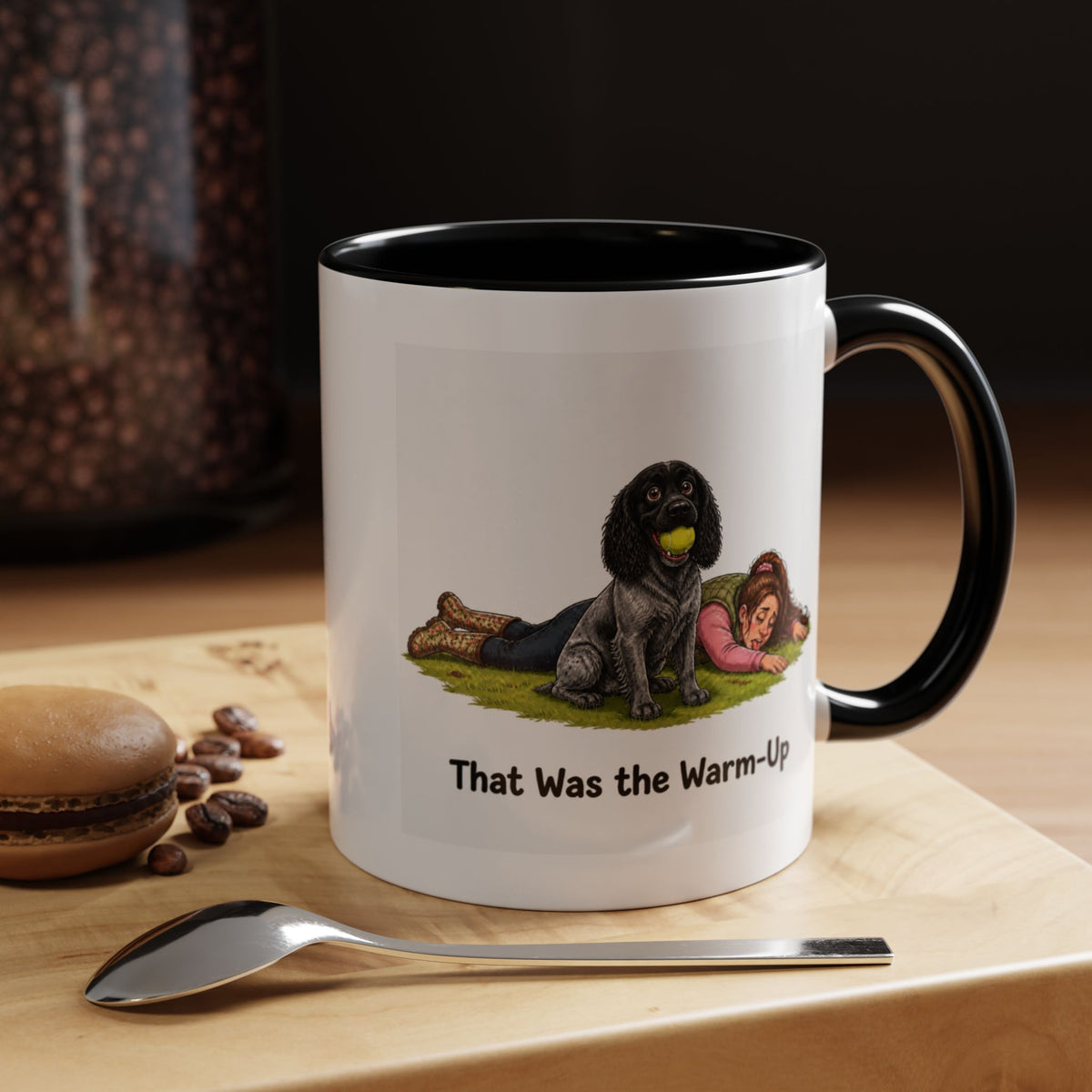 Warm-Up Mug - Cocker Spaniel - Blue Roan - Woman