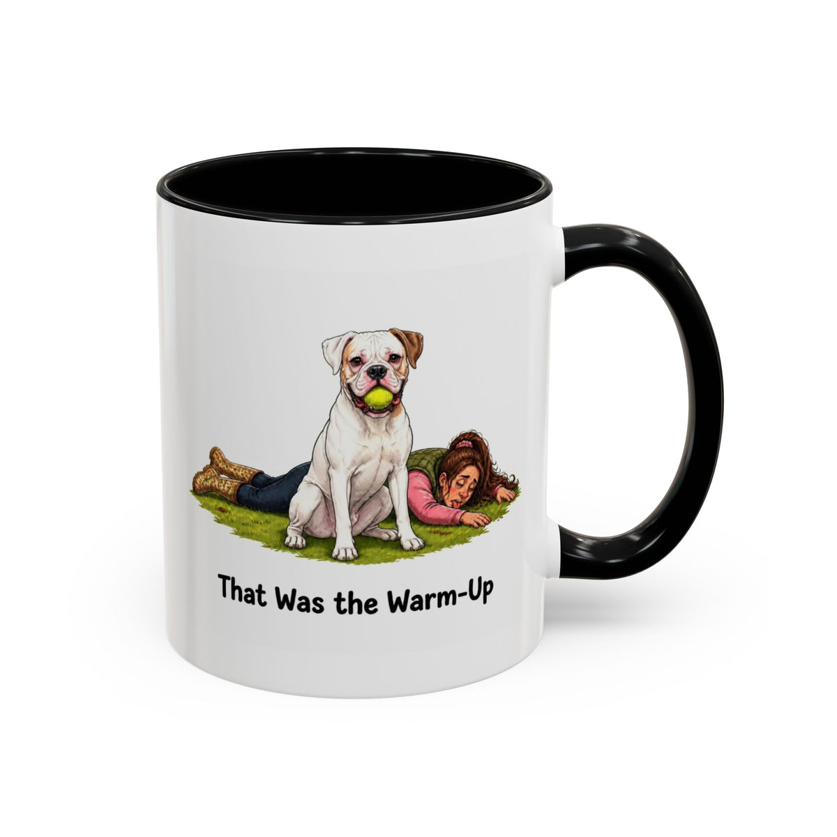 Warm-Up Mug - Boxer - White - Woman