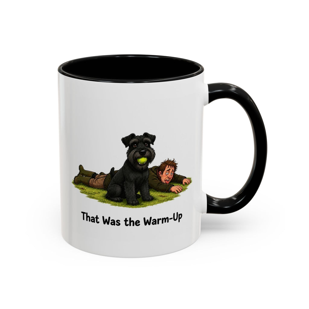 Warm-Up Mug - Miniature Schnauzer - Black - Man