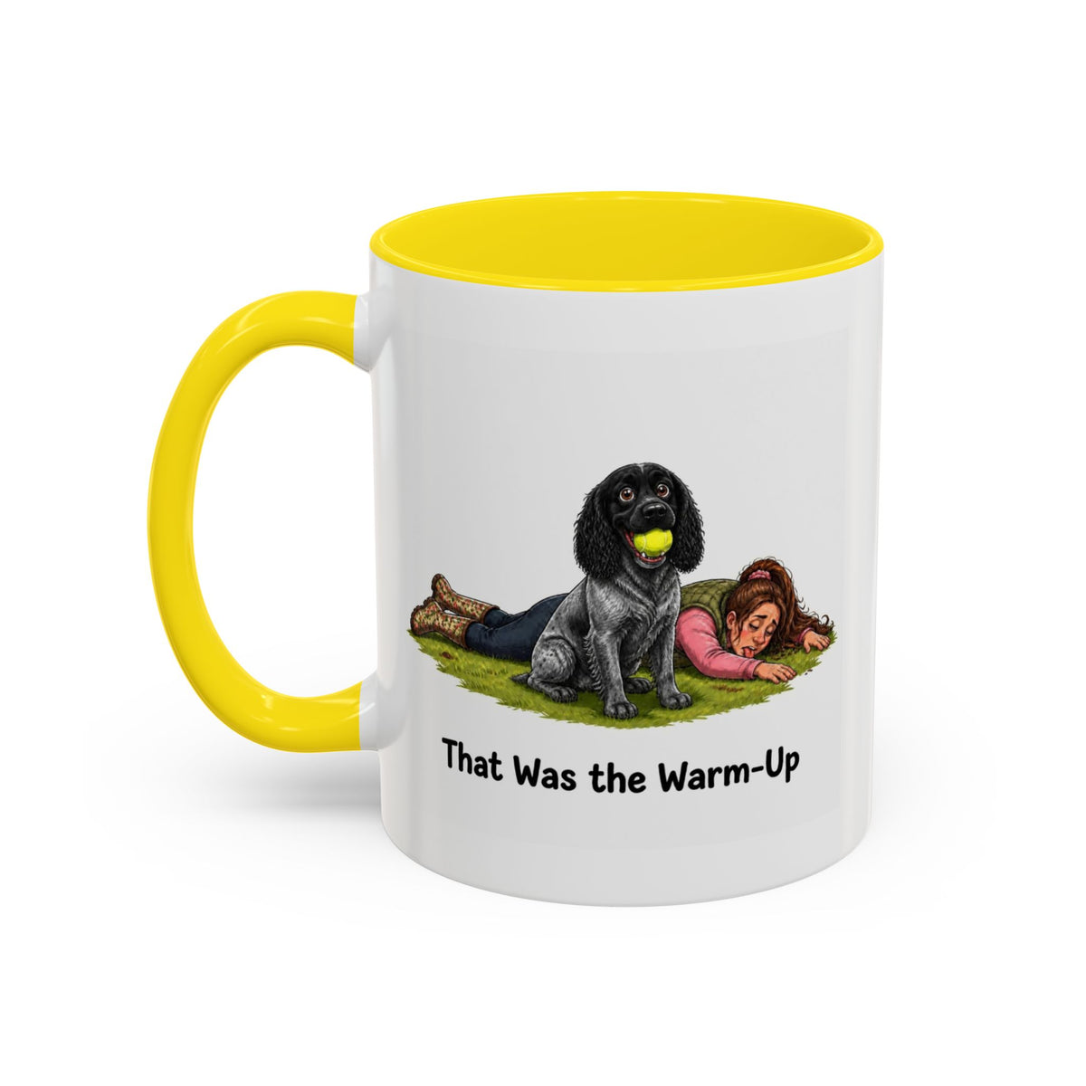 Warm-Up Mug - Cocker Spaniel - Blue Roan - Woman