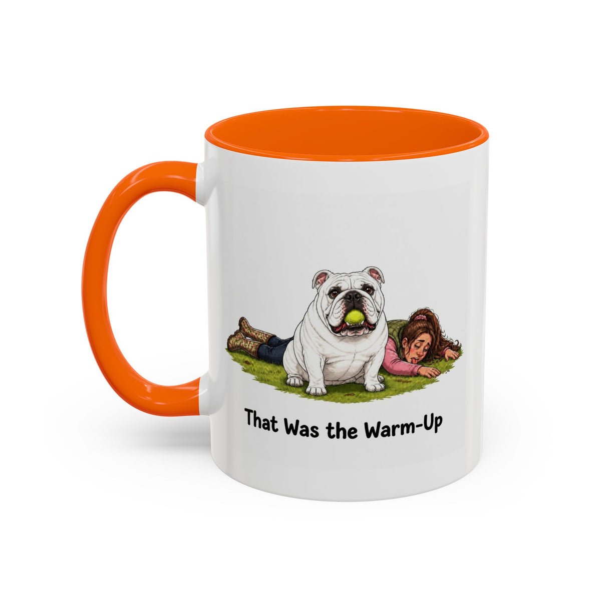 Warm-Up Mug - Bulldog - White - Woman