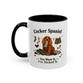 Funny Red Cocker Spaniel Mug - You Want It, I've Nicked It, Sock Thief Dog, Spaniel Owner Gift, 11oz