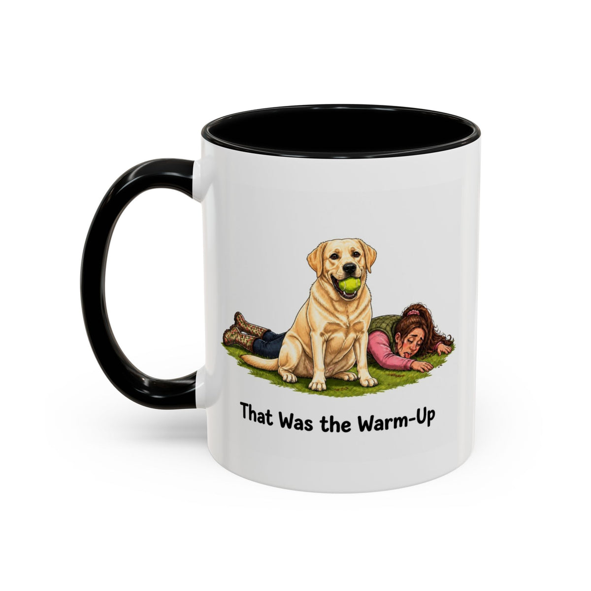 Warm-Up Mug - Labrador - Yellow - Woman