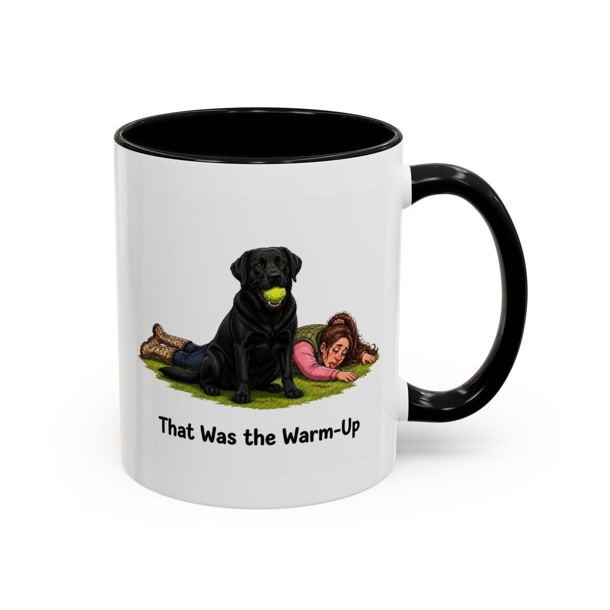 Warm-Up Mug - Labrador - Black - Woman