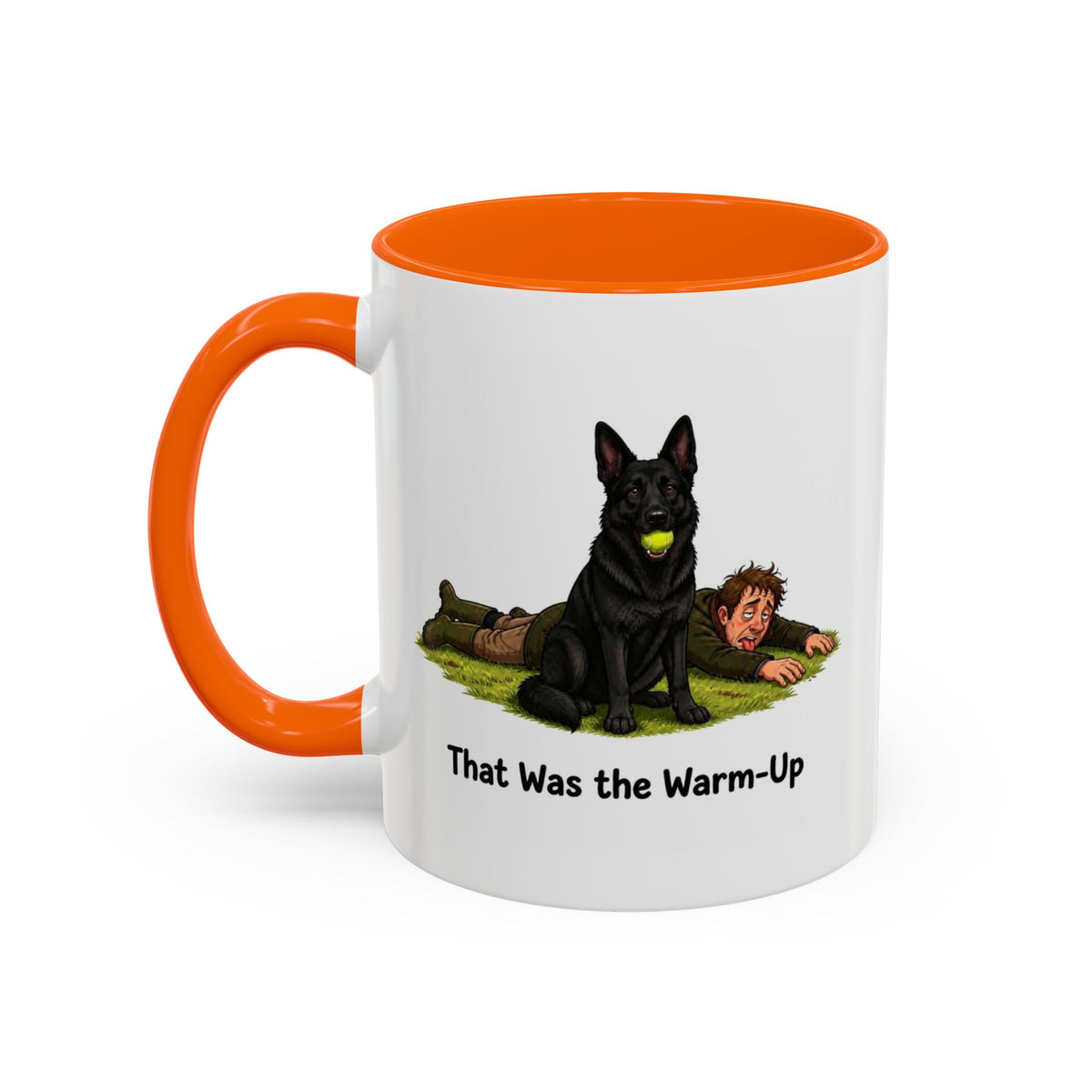 Warm-Up Mug - German Shepherd - Black - Man