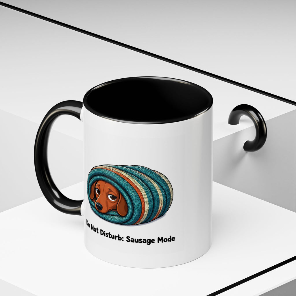 Sausage Mode Mug - Dachshund - Red