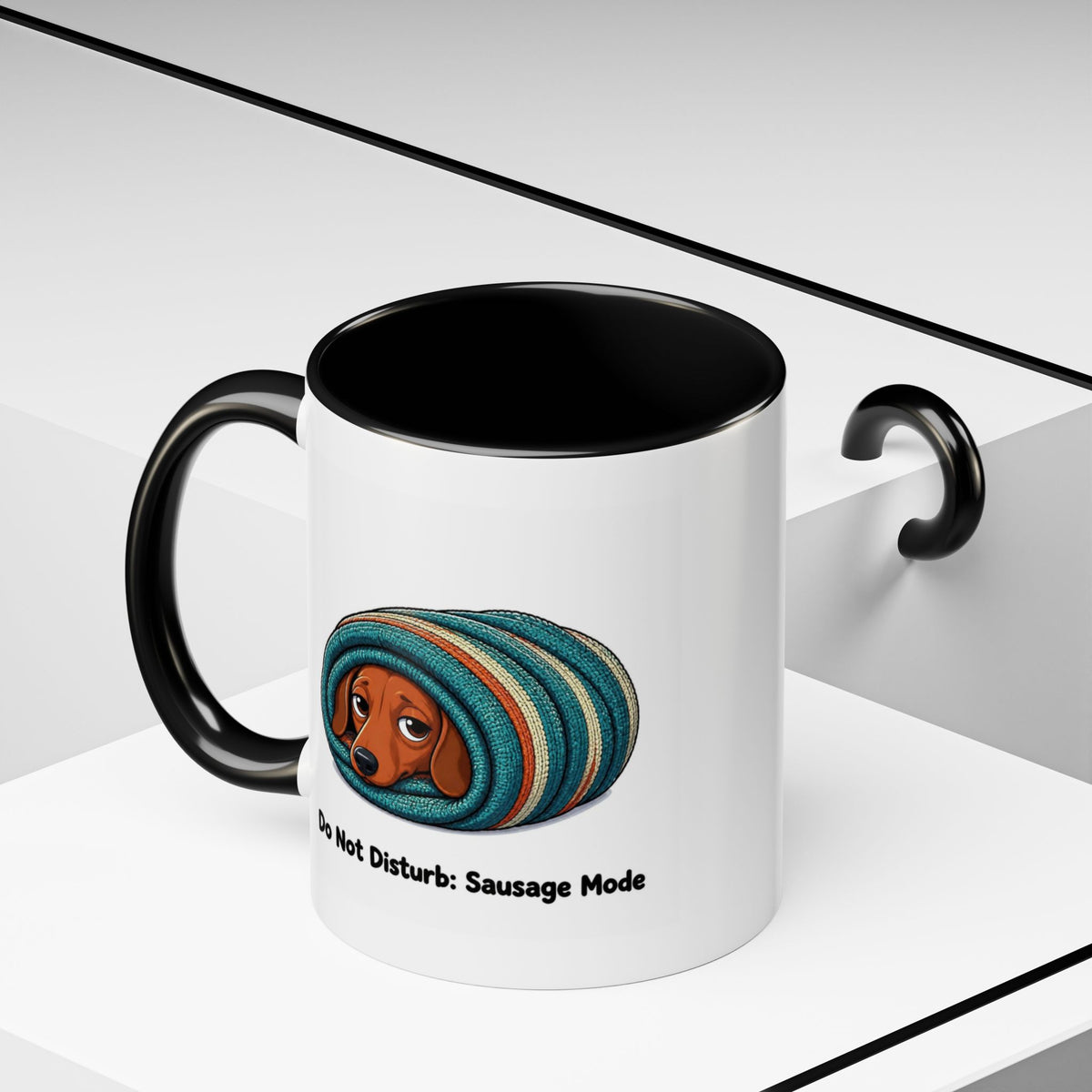 Sausage Mode Mug - Dachshund - Red