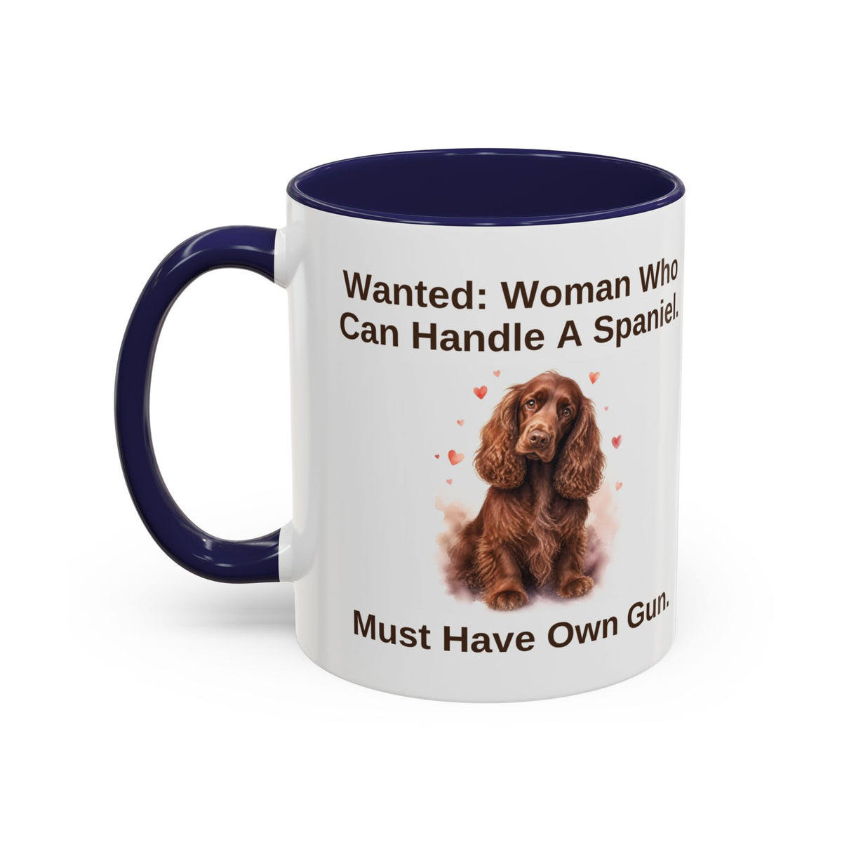 Wanted Mug - Cocker Spaniel - Brown - Woman
