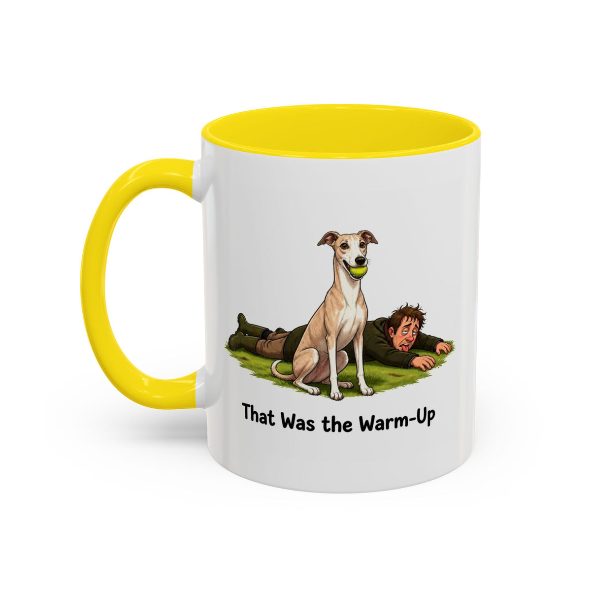 Warm-Up Mug - Whippet - Fawn - Man