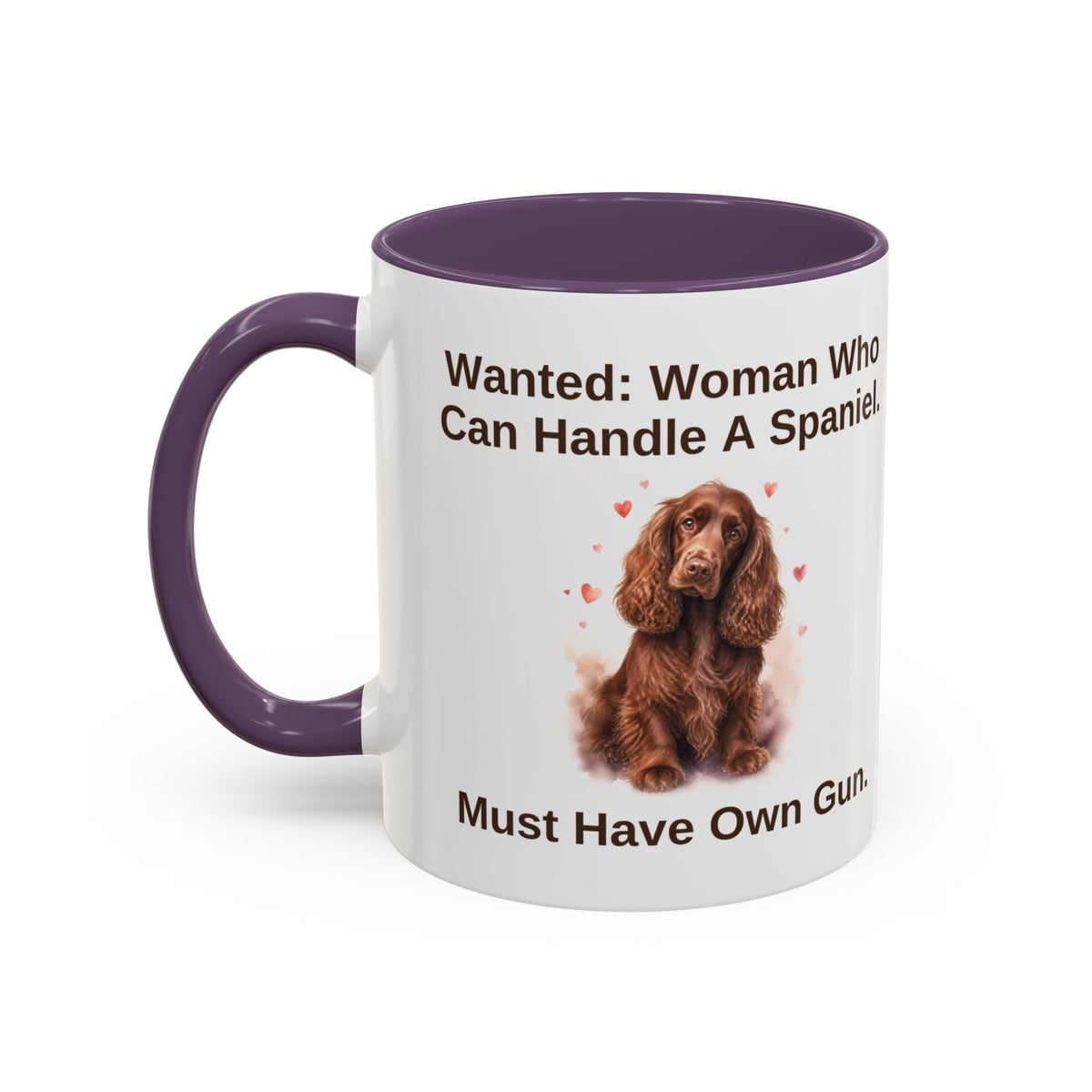 Wanted Mug - Cocker Spaniel - Brown - Woman