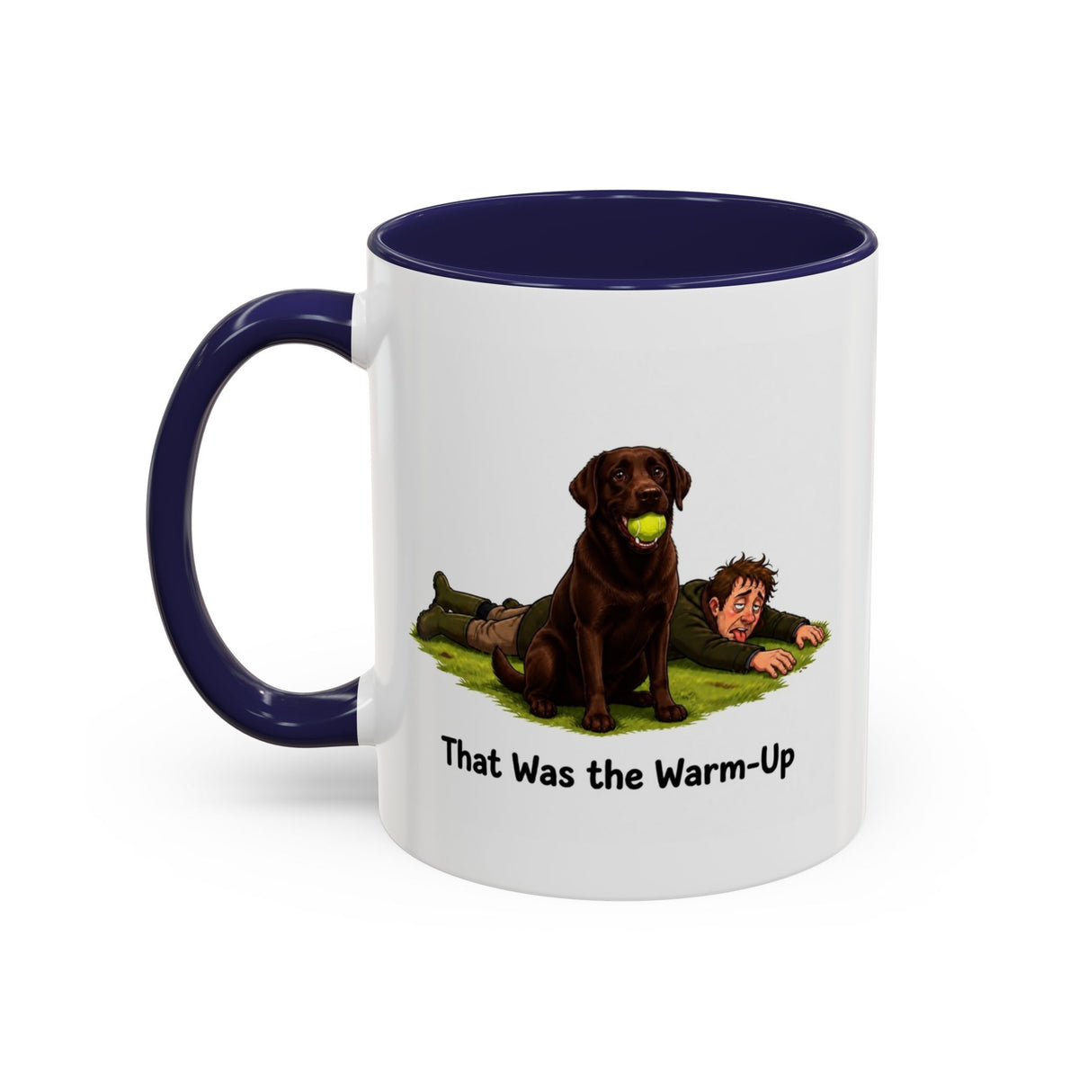 Warm-Up Mug - Labrador - Chocolate - Man