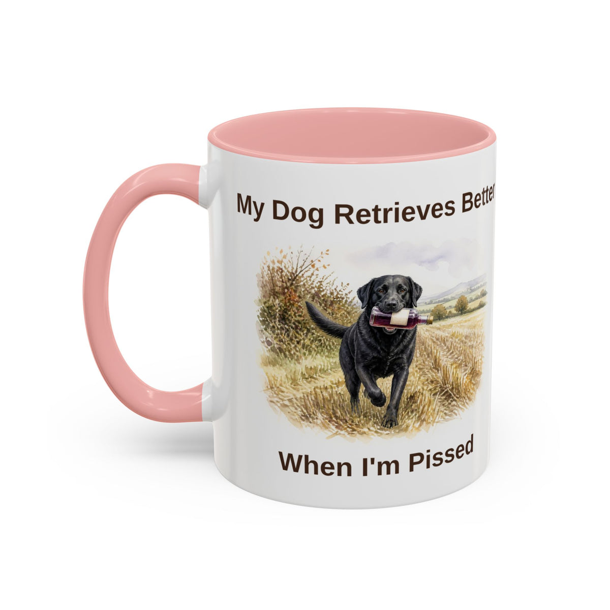 Retrieves Better Mug - Labrador - Black