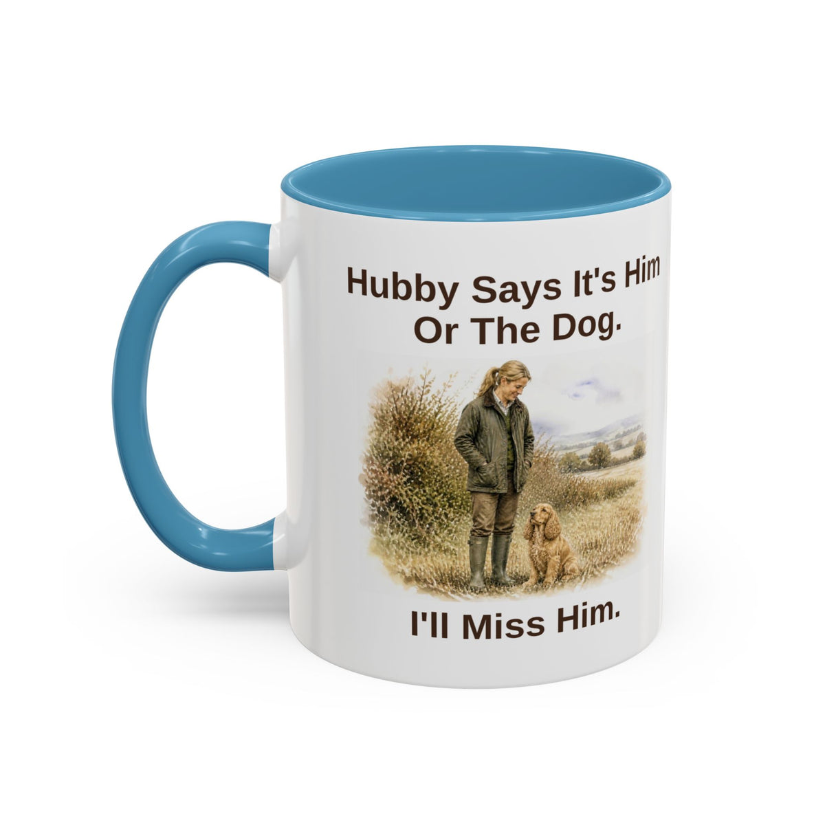 Hubby Says Mug - Cocker Spaniel - Yellow (Golden) - Blonde