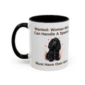Wanted Mug - Cocker Spaniel - Black - Woman