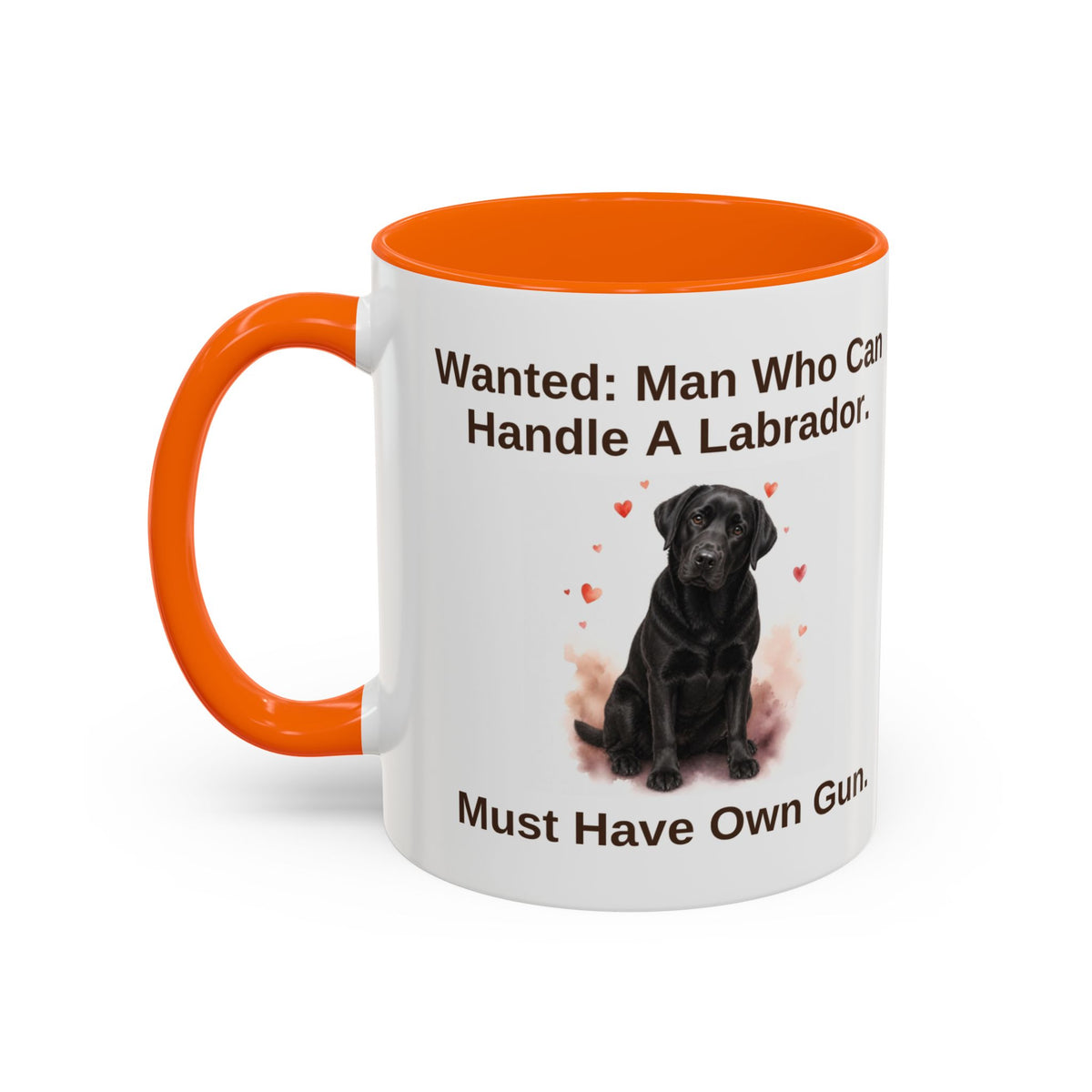 Wanted Mug - Labrador - Black - Man