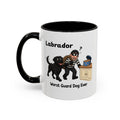 Personalised Black Labrador Mug - Worst Guard Dog Ever - Custom Dog Name, Funny Lab Gift, 11oz
