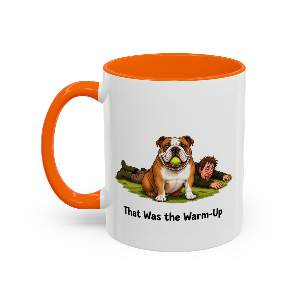 Warm-Up Mug - Bulldog - Red & White - Man