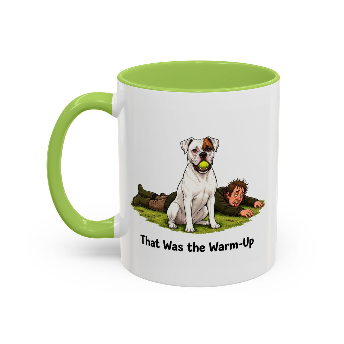 Warm-Up Mug - Boxer - White - Man