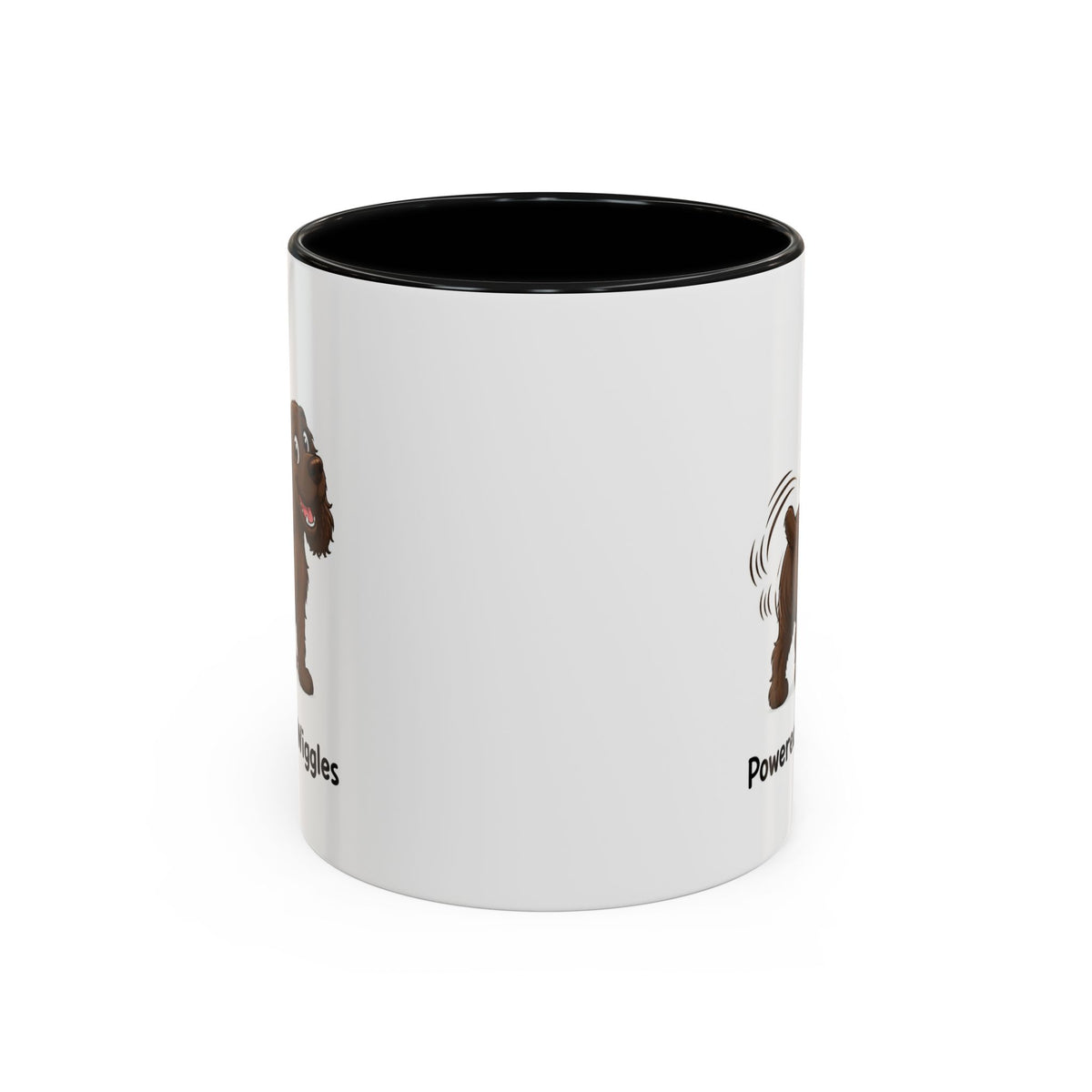 Powered by Wiggles Mug - Cocker Spaniel - Brown