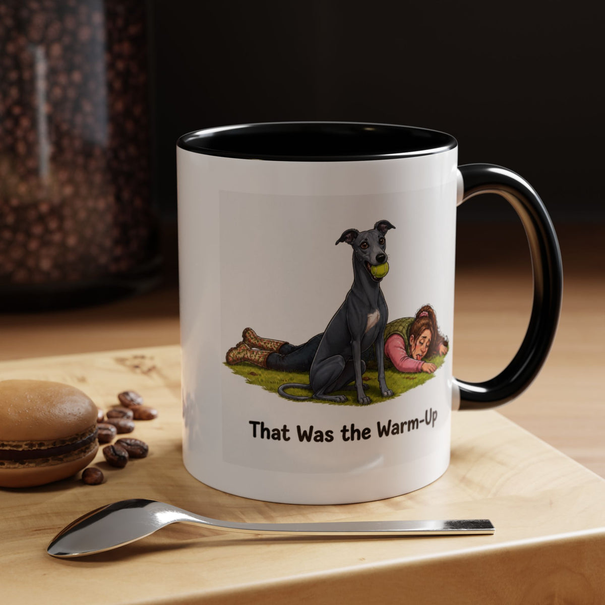 Warm-Up Mug - Whippet - Blue - Woman