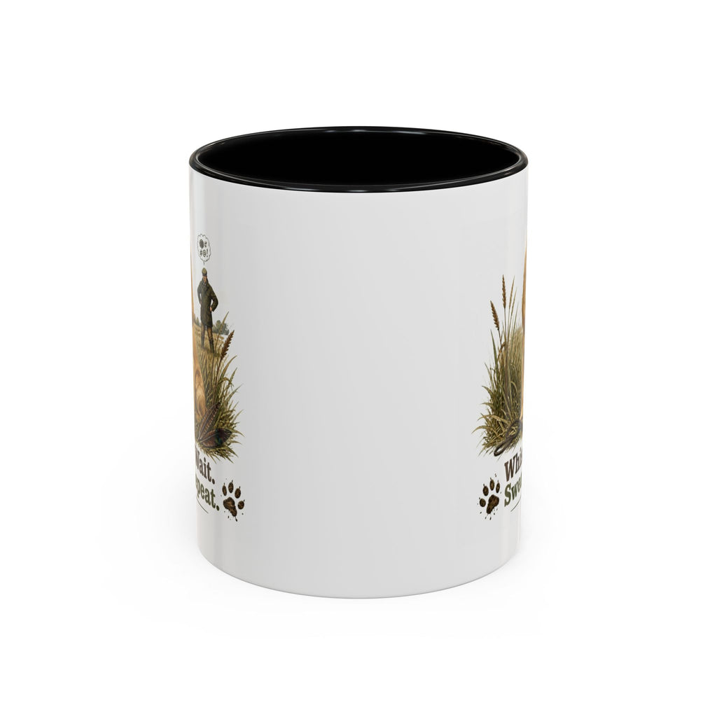 Funny Golden Cocker Spaniel Mug - Whistle. Wait. Swear. Repeat. Working Gun Dog Gift, Dog Training Mug, 11oz