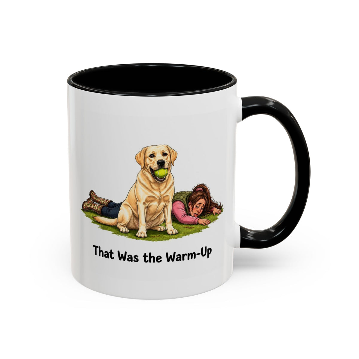 Warm-Up Mug - Labrador - Yellow - Woman