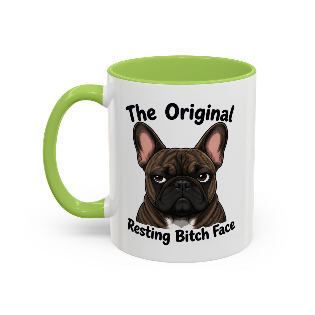 Resting Bitch Face Mug - French Bulldog - Brindle