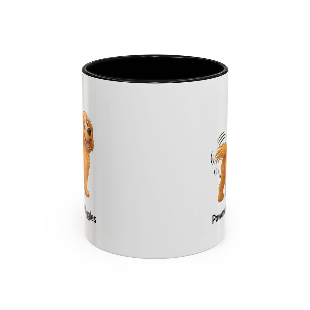 Powered by Wiggles Mug - Golden Retriever - Golden