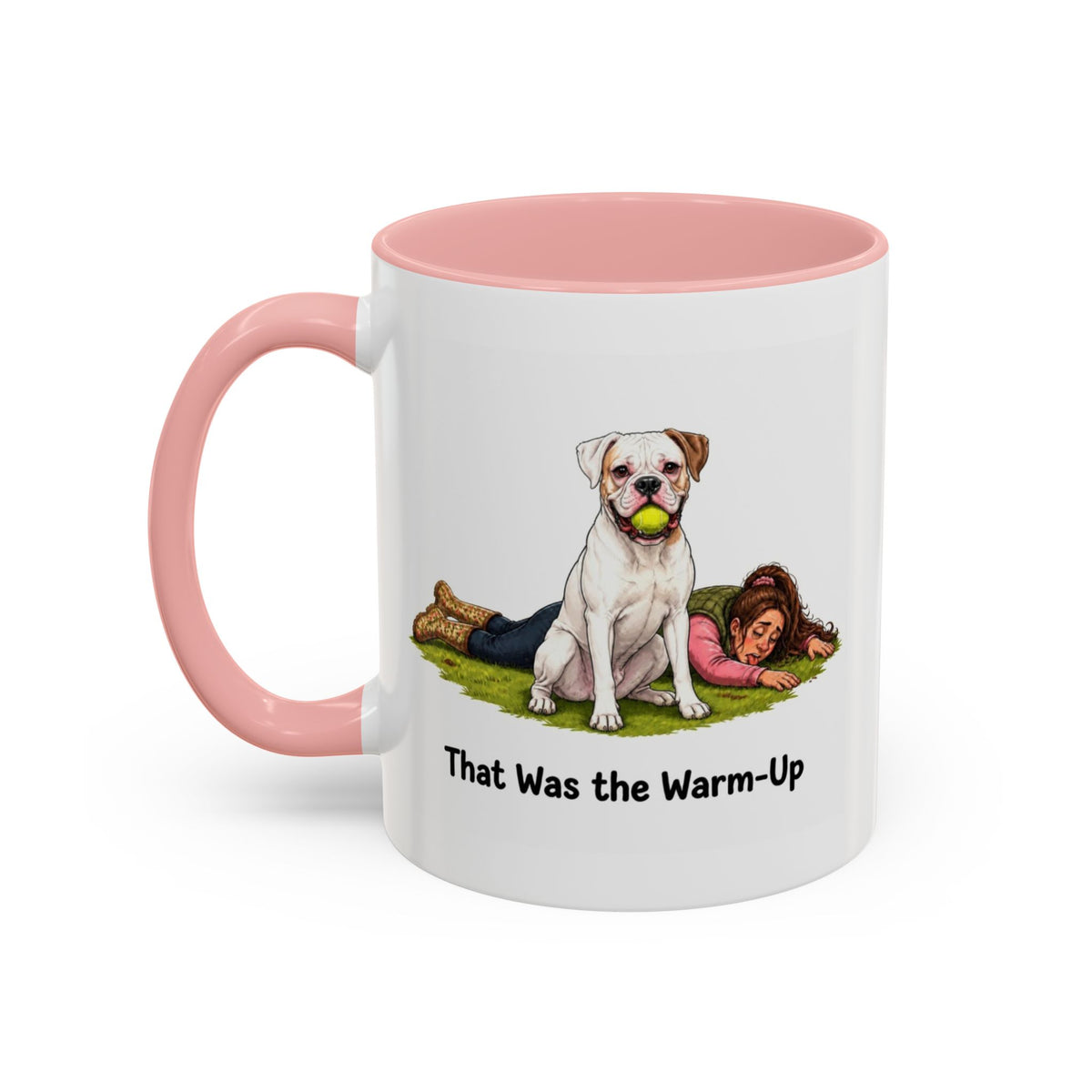 Warm-Up Mug - Boxer - White - Woman