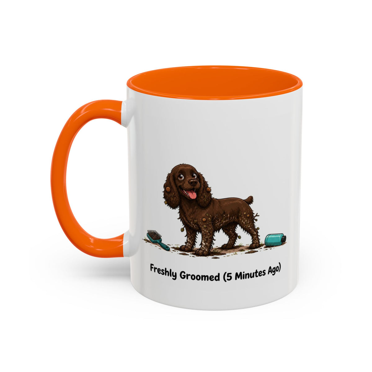 Freshly Groomed Mug - Cocker Spaniel - Brown