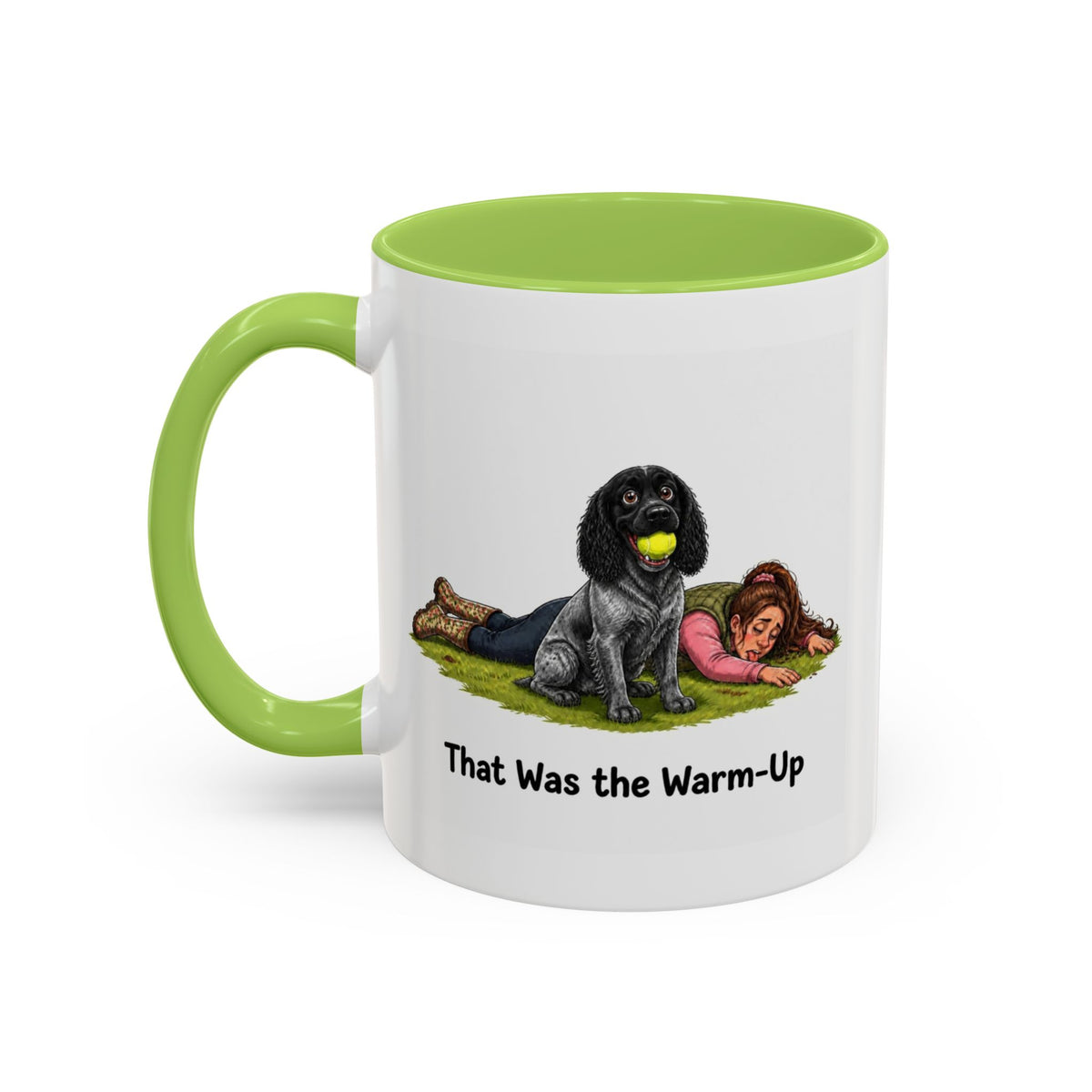 Warm-Up Mug - Cocker Spaniel - Blue Roan - Woman