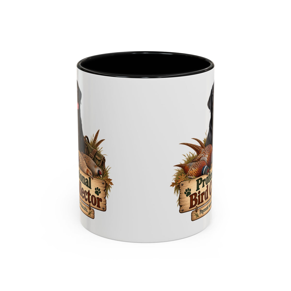 Funny Black Labrador Mug - Professional Bird Collector, Gundog Owner Gift, Shooting Dog Lover Coffee Mug, 11oz
