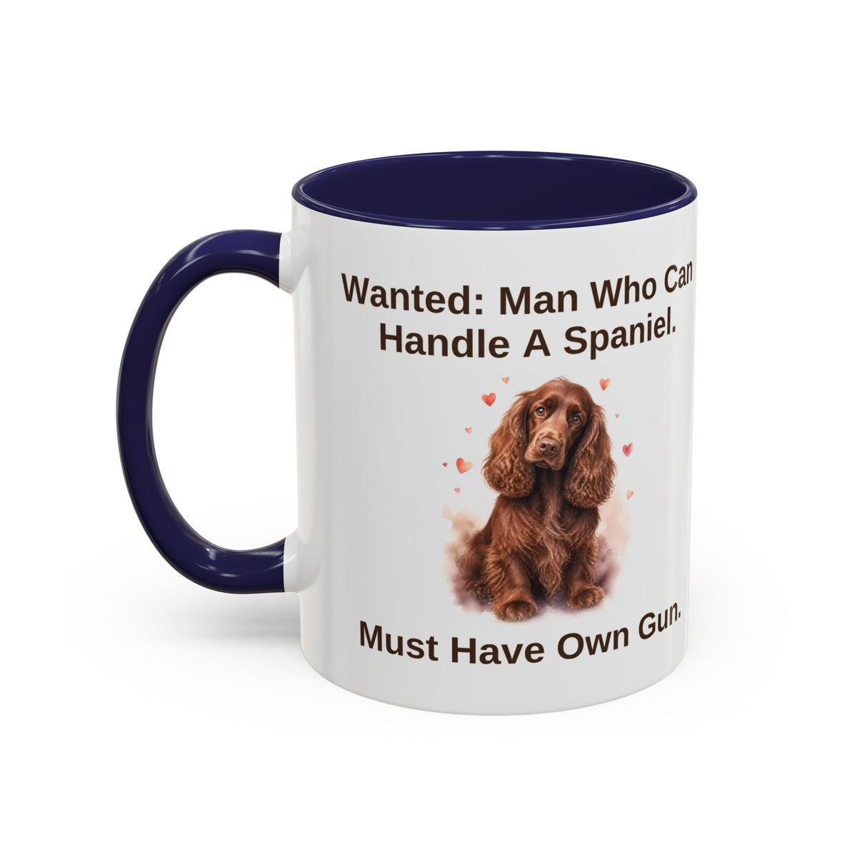 Wanted Mug - Cocker Spaniel - Brown - Man