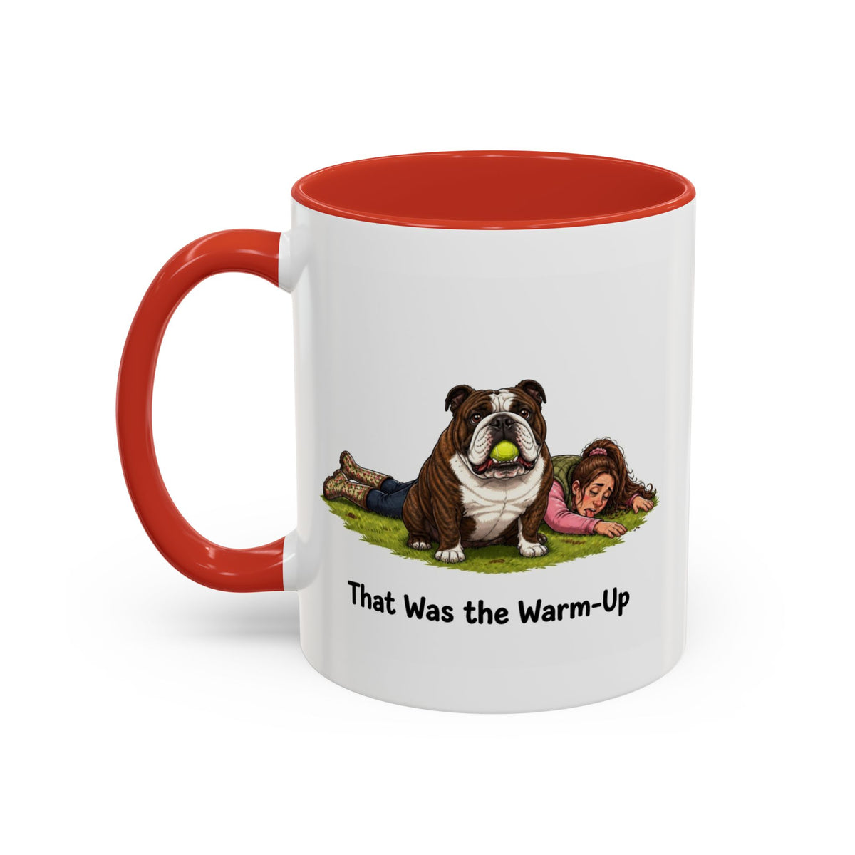 Warm-Up Mug - Bulldog - Brindle - Woman