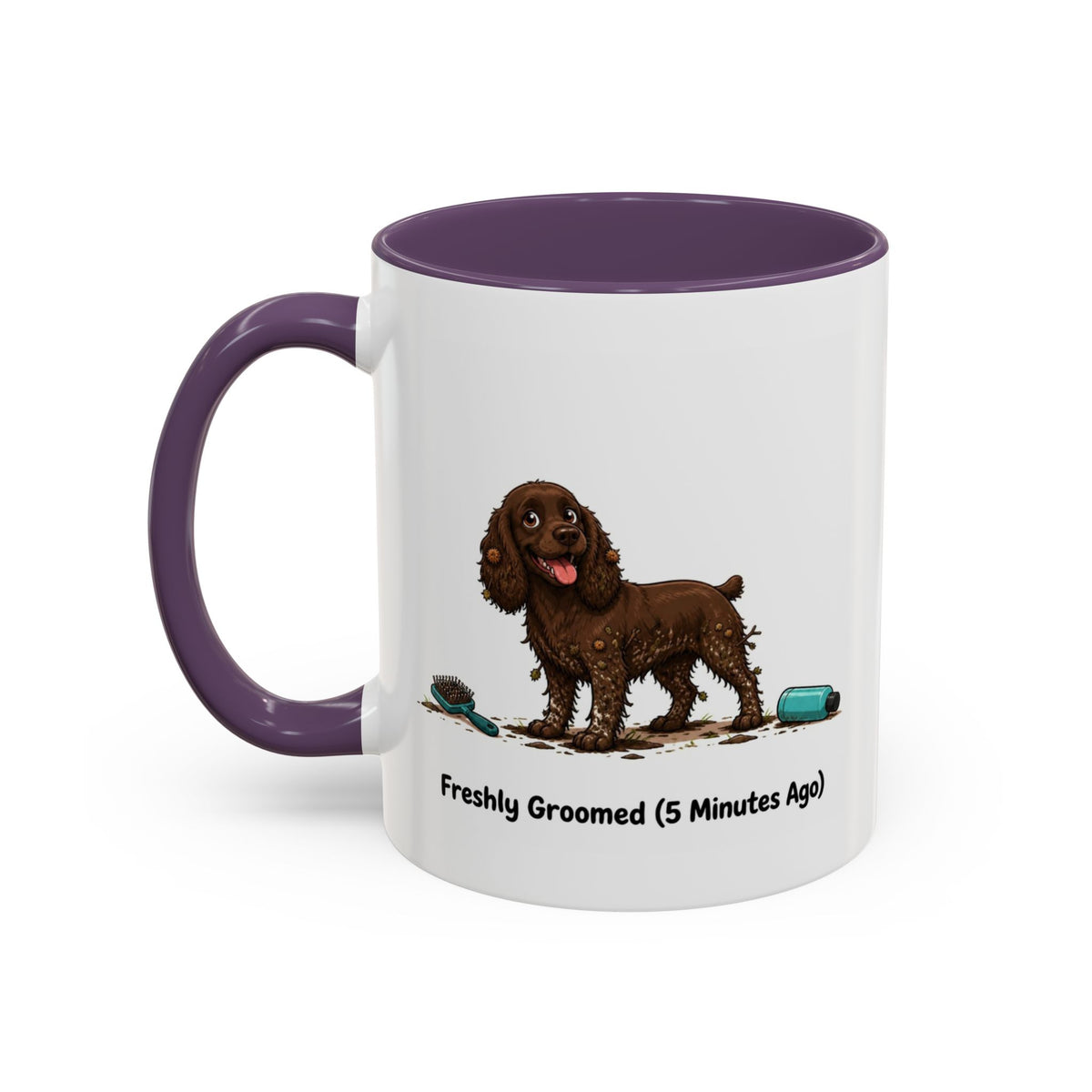 Freshly Groomed Mug - Cocker Spaniel - Brown