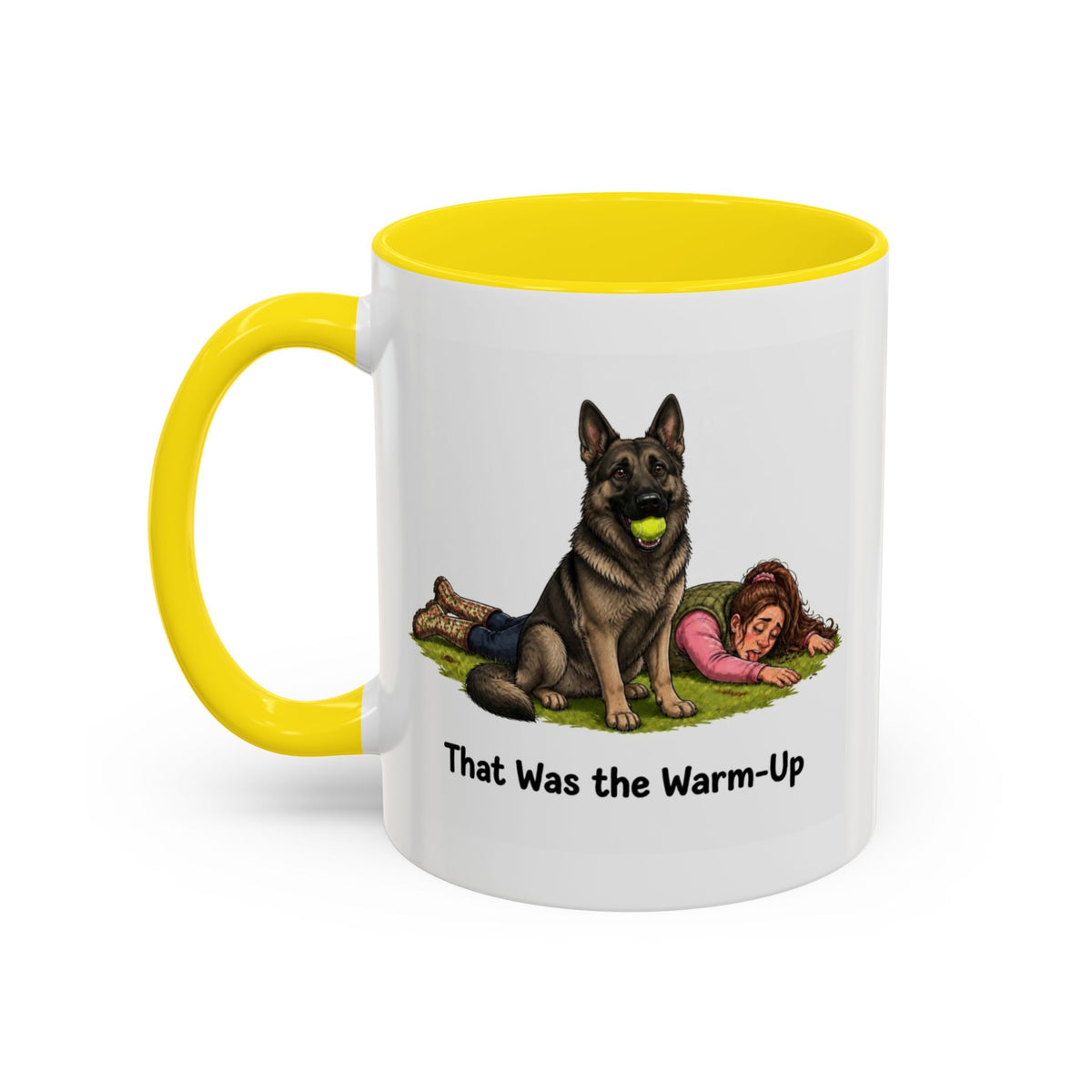 Warm-Up Mug - German Shepherd - Sable - Woman