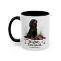 Funny Gordon Setter Mug - Highly Trained Occasionally, Gundog Owner Gift, Shooting Dog Lover Coffee Mug, 11oz