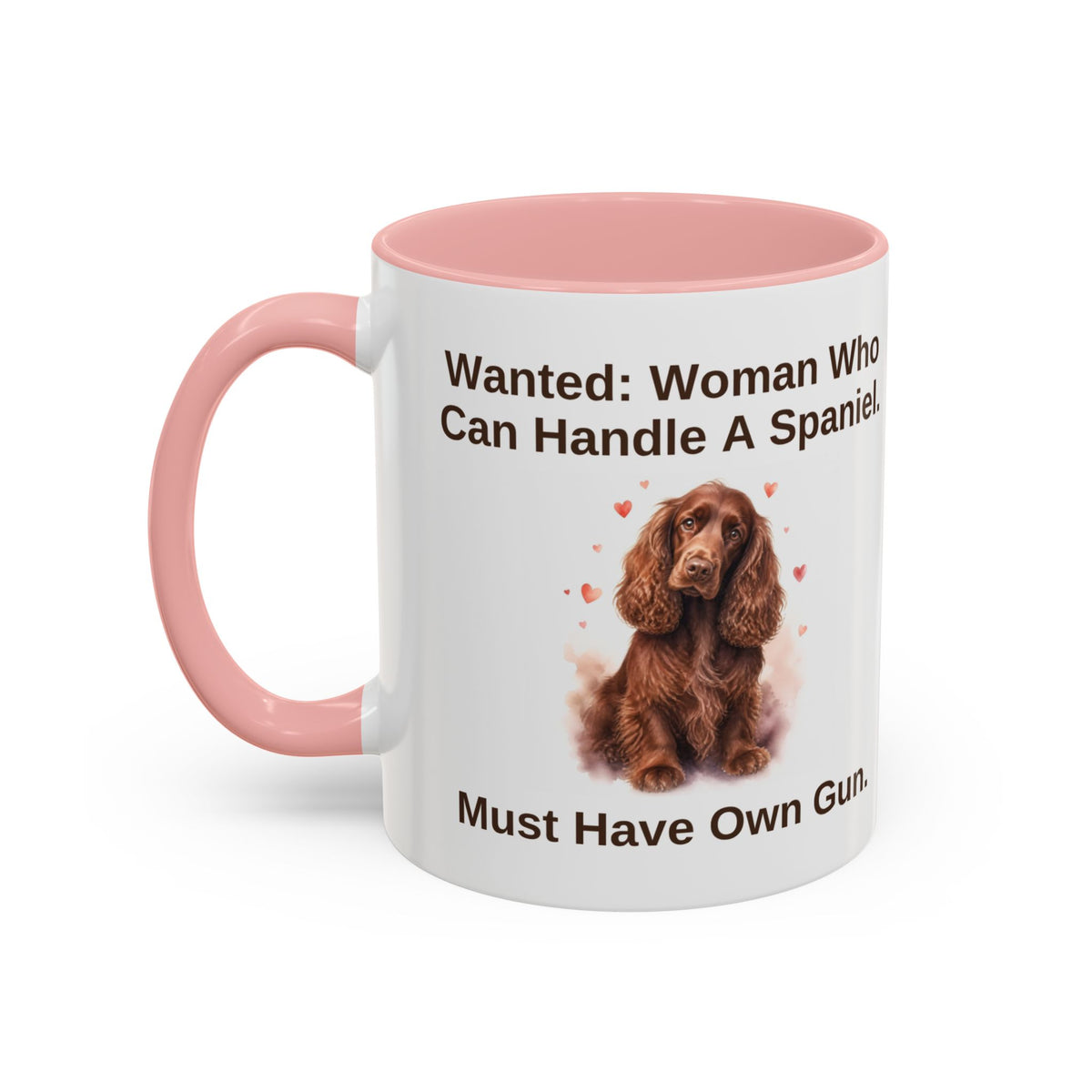 Wanted Mug - Cocker Spaniel - Brown - Woman
