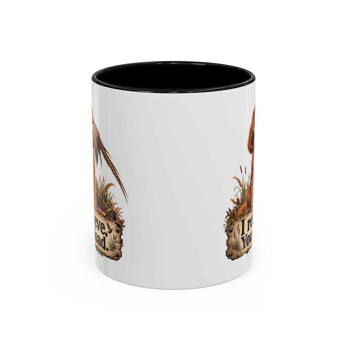 Funny Red Cocker Spaniel Mug - I Retrieve You Reload, Gundog Owner Gift, Shooting Dog Lover Coffee Mug, 11oz